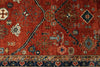 5x7 Rust and Navy Anatolian Traditional Rug
