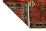 5x7 Rust and Navy Anatolian Traditional Rug