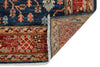 4x16 Navy and Red Anatolian Traditional Runner