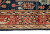 4x16 Navy and Red Anatolian Traditional Runner