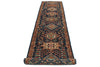 3x14 Navy and Red Anatolian Traditional Runner