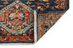 3x14 Navy and Red Anatolian Traditional Runner