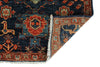 3x8 Navy and Red Anatolian Traditional Runner