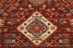 3x12 Brown and Multicolor Anatolian Traditional Runner