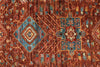 3x12 Brown and Multicolor Anatolian Traditional Runner