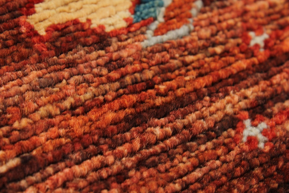 3x12 Brown and Multicolor Anatolian Traditional Runner