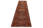 3x12 Brown and Multicolor Anatolian Traditional Runner