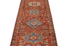 3x12 Brown and Multicolor Anatolian Traditional Runner