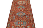 3x12 Brown and Multicolor Anatolian Traditional Runner