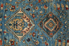 3x8 Navy and Light Blue Anatolian Traditional Runner