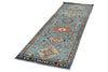 3x8 Navy and Light Blue Anatolian Traditional Runner