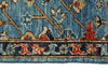 3x8 Navy and Light Blue Anatolian Traditional Runner
