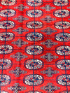 6x9 Red and Red Tribal Rug