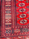 6x9 Red and Red Tribal Rug