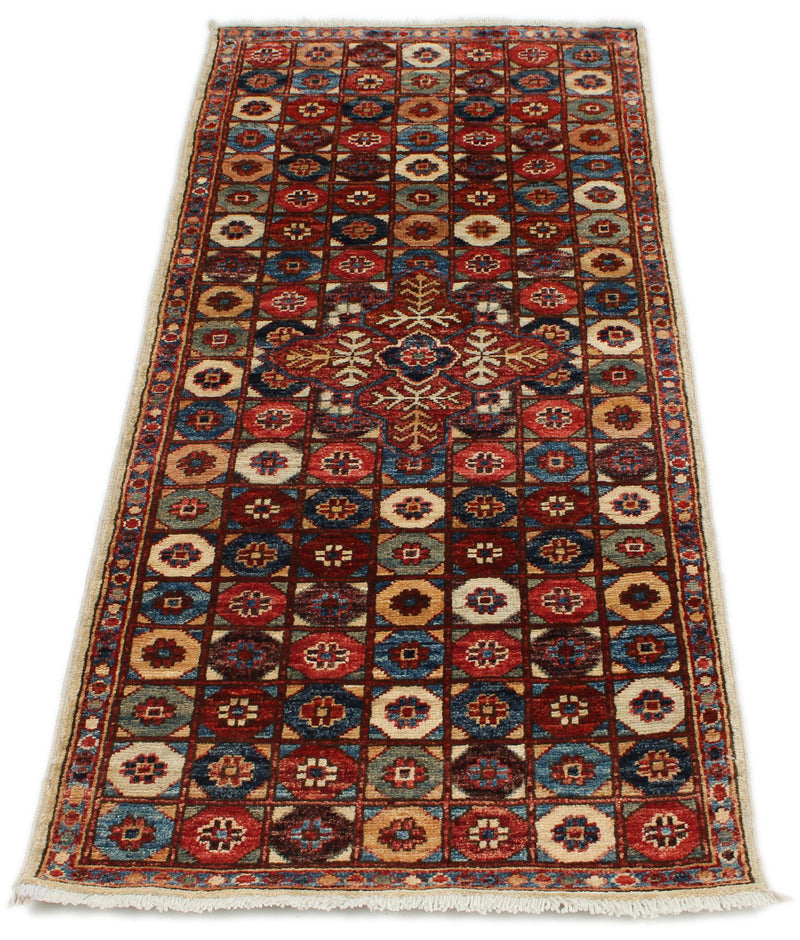 2x5 Multicolor Anatolian Traditional Runner