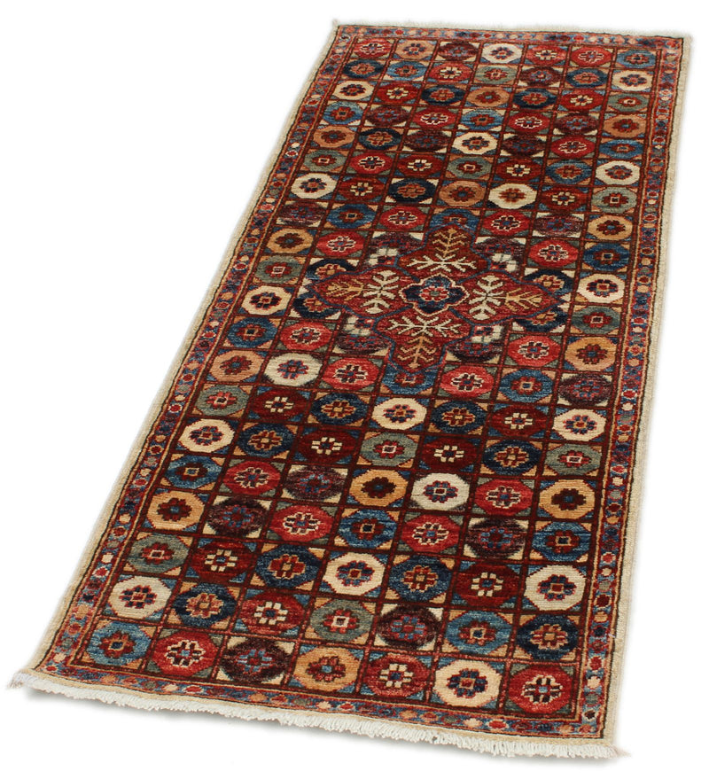 2x5 Multicolor Anatolian Traditional Runner