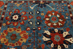 8x10 Light Blue and Green Anatolian Traditional Rug