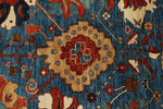 8x10 Light Blue and Green Anatolian Traditional Rug