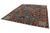 8x10 Light Blue and Green Anatolian Traditional Rug