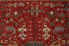 8x10 Rust and Light Blue Anatolian Traditional Rug