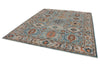 8x10 Light Blue and Gray Anatolian Traditional Rug