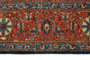 8x10 Rust and Navy Anatolian Traditional Rug