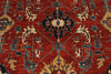 8x10 Rust and Navy Anatolian Traditional Rug