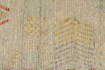 14x19 Ivory and Rust Turkish Tribal Rug