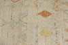 14x19 Ivory and Rust Turkish Tribal Rug