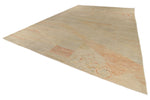 14x19 Ivory and Multicolor Turkish Tribal Rug