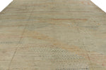 14x19 Ivory and Multicolor Turkish Tribal Rug
