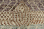 14x16 Ivory and Multicolor Turkish Tribal Rug