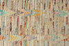 14x16 Ivory and Multicolor Turkish Tribal Rug