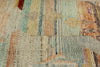 14x19 Ivory and Multicolor Turkish Tribal Rug