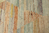 14x19 Ivory and Multicolor Turkish Tribal Rug