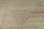 13x19 Ivory and Multicolor Turkish Tribal Rug