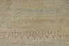 13x19 Ivory and Multicolor Turkish Tribal Rug