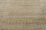 13x19 Ivory and Multicolor Turkish Tribal Rug