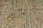 13x19 Ivory and Multicolor Turkish Tribal Rug