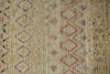 13x19 Ivory and Multicolor Turkish Tribal Rug