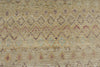 13x19 Ivory and Multicolor Turkish Tribal Rug