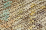 13x19 Ivory and Multicolor Turkish Tribal Rug