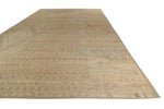 13x19 Ivory and Multicolor Turkish Tribal Rug