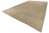 13x19 Ivory and Multicolor Turkish Tribal Rug