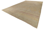 13x19 Ivory and Multicolor Turkish Tribal Rug