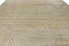 13x19 Ivory and Multicolor Turkish Tribal Rug