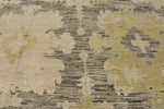 13x18 Brown and Pink Turkish Oushak Rug
