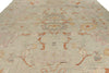 12x15 Ivory and Multicolor Turkish Oushak Rug