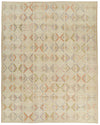 12x15 Ivory and Multicolor Turkish Tribal Rug