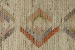 12x15 Ivory and Multicolor Turkish Tribal Rug